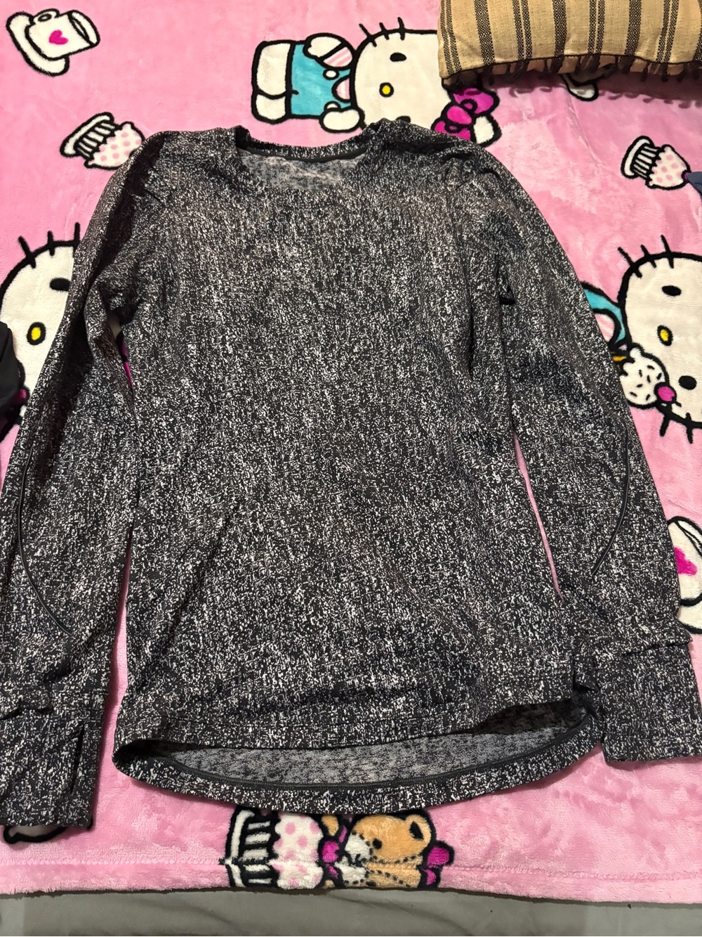 lululemon athletica Black and White Speckled Jacket